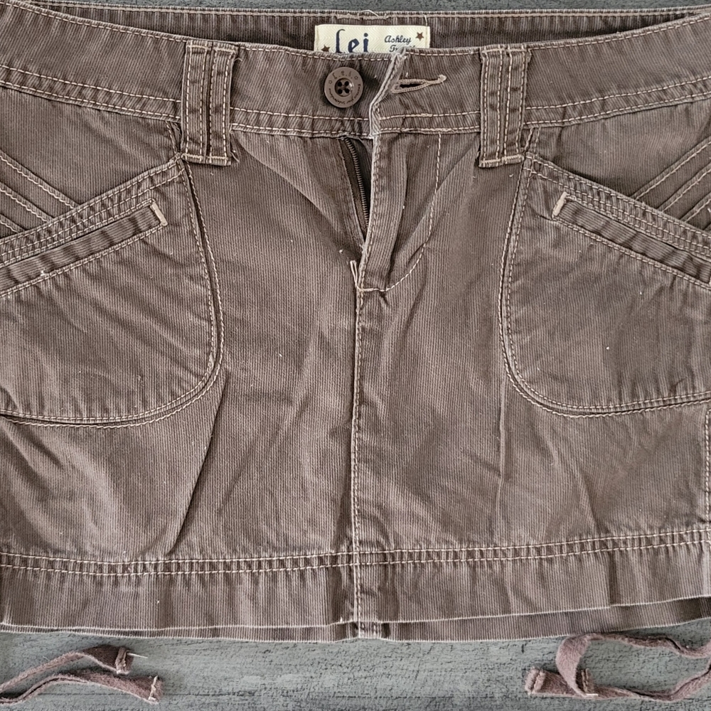 L.E.I Corduroy Skirt
